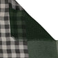 Dolce & Gabbana Green White Napoli Silk Gingham Shawl Scarf