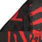 Dolce & Gabbana Black Red Printed Modal Neck Shawl Scarf