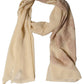 Dolce & Gabbana Light Beige Ornate Lace Neck Shawl Scarf