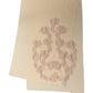 Dolce & Gabbana Light Beige Ornate Lace Neck Shawl Scarf