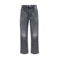 Prada Black Cotton Relaxed Fit Jeans
