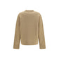 Ami Paris Beige Alpaca Vicugna Pacos Sweatshirt
