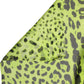 Dolce & Gabbana Green Leopard Print Silk Shawl Stole Scarf