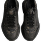 Dolce & Gabbana Black Daymaster Low Top Sneakers Shoes