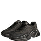 Dolce & Gabbana Black Daymaster Low Top Sneakers Shoes