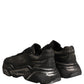 Dolce & Gabbana Black Daymaster Low Top Sneakers Shoes