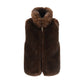 Woolrich Brown Polyester Sleeveless Jacket