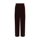 Giorgio Armani Bordeaux Viscose Dress Pants