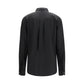 Sara Roka Black Cotton Dress Shirt