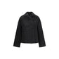 Loulou De Saison Black Alpaca Vicugna Pacos Jacket