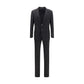 Giorgio Armani Black Wool Oves Aries Two-Piece Suit