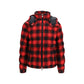Moncler Red Cotton Full-Length Jacket