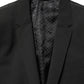 Dolce & Gabbana Dark Gray MARTINI Men Single Breasted Jacket