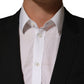 Dolce & Gabbana Dark Gray MARTINI Men Single Breasted Jacket