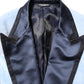 Dolce & Gabbana Blue Cotton Formal Single Breasted Jacket
