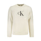 Calvin Klein White Cotton Men's Sweatshirt
