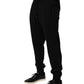 Dolce & Gabbana Black Cotton Jogger Men Sweatpants Pants