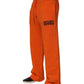 Dolce & Gabbana Orange Cotton DGVIB3 Men Trackpants Pants