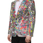 Dolce & Gabbana Multicolor SICILIA 2 Buttons Jacket Suit