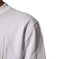 Dolce & Gabbana White Logo Embossed Cotton Sweatshirt Sweater