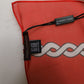 Dolce & Gabbana Red Silk Braided Rope Square Foulard Scarf