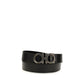 Ferragamo Black Calf Leather Bos Taurus Regular Belt