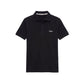 Baldinini Trend Black Cotton Men Polo