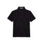 Baldinini Trend Black Cotton Men Polo