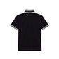 Baldinini Trend Black Cotton Men Polo