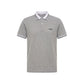 Baldinini Trend Grey Cotton Men Polo