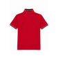 Baldinini Trend Red Cotton Men Polo-Shirt