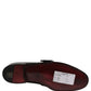 Dolce & Gabbana Black Patent Leather Men Loafers Shoes