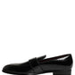 Dolce & Gabbana Black Patent Leather Men Loafers Shoes