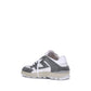 Axel Arigato Gray Calf Leather Bos Taurus Athletic Sneakers