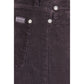 7FOR Brown Cotton Casual Pants