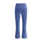 Avenue Montaigne Blue Cotton Flared Pants