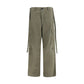 Fendi Bicolor Cotton Cargo Pants