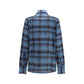 Deperlu Blue Cotton Shirt