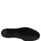 Dolce & Gabbana Beige Suede Slip On Slippers Loafers Shoes