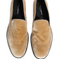 Dolce & Gabbana Beige Suede Slip On Slippers Loafers Shoes