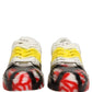 Dolce & Gabbana Multicolor New Roma Paint Sneakers Men Shoes