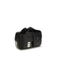 Ferragamo Black Calf Leather Bos Taurus Shoulder Bag