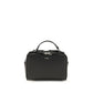 Fendi Black Calf Leather Bos Taurus Handbag