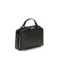 Fendi Black Calf Leather Bos Taurus Handbag