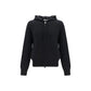 Fendi Black Cashmere Hoodie