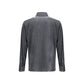 Brunello Cucinelli Gray Silk Dress Shirt