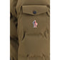 Moncler Grenoble Brown Polyamide Full-Length Jacket