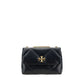 Tory Burch Black Lamb Ovis Aries Shoulder Bag