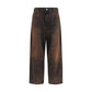 PDF Channel Brown Cotton Jeans Denim