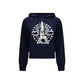Kenzo Blue Wool Oves Aries Sweatshirt